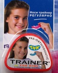 Трейнер преортодонтический Т4К детский (жесткий розовый)